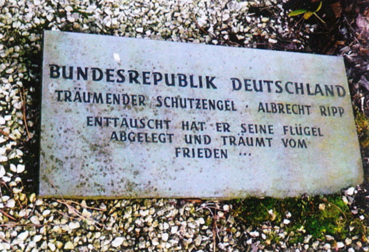 Trauernder Schutzengel