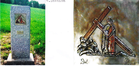 Kreuzweg in der Gmainstraße 04. Station