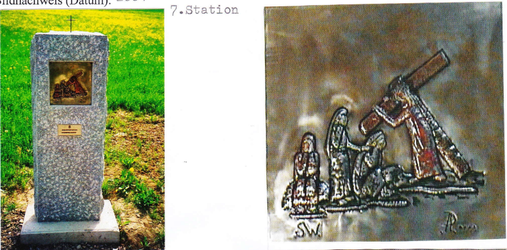Kreuzweg in der Gmainstraße 07. Station