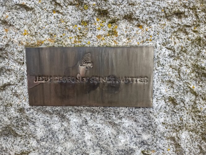 Kreuzweg in der Gmainstraße 04. Station