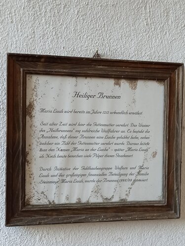 Augenbründl - Kapelle Maria Laah