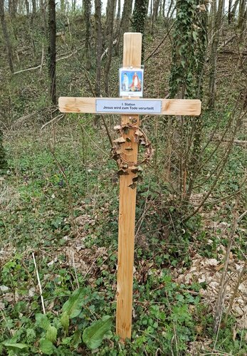 Kreuzweg Wolfern 01. Station