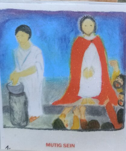 Kreuzweg Wolfern 01. Station