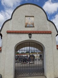 Friedhofstor Maria Laah - Wandbild