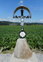Franzosenkreuz, auch Rotes Kreuz oder Reisinger Kreuz