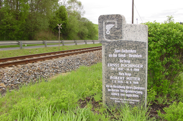 Gedenkstätte für Puchinger und Mitter