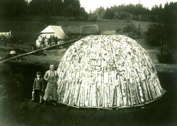 Kohlenmeiler beim Schmied im Fuchsgraben
