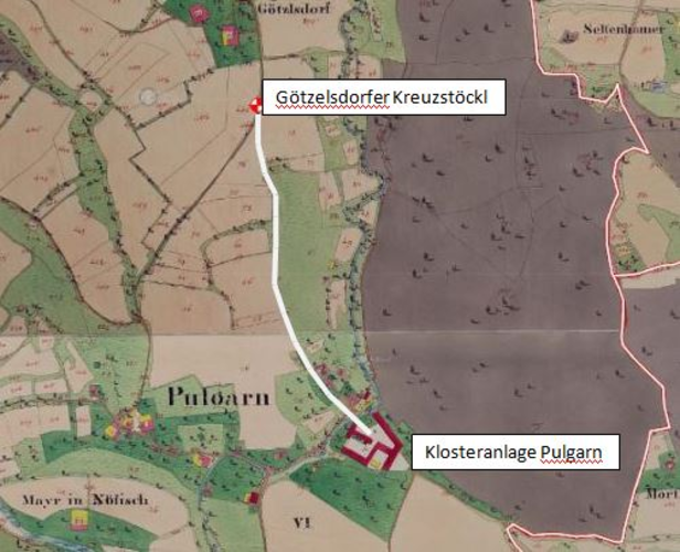 Götzelsdorfer Kreuzstöckel abgekommen