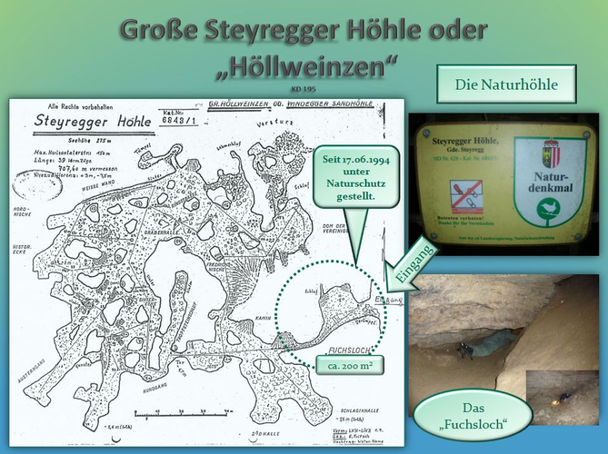 Große Steyregger Höhle - Höllweinzen