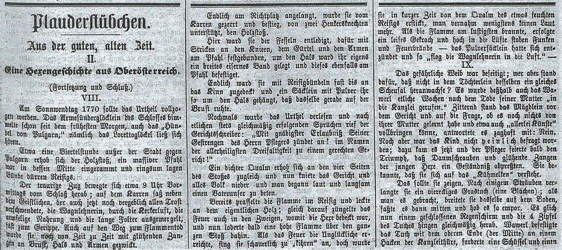 Hexenstein beim Steinbruch vlg. Buchinger