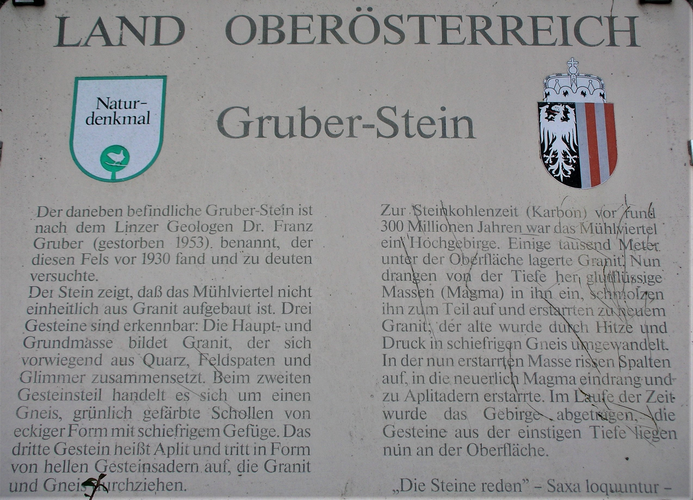 Gruber - Stein in Plesching