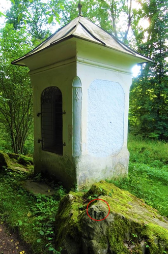 Teufelsstein bei Enzenpühringer Kapelle