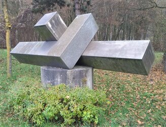 Skulptur Steyregger Donaubrücke