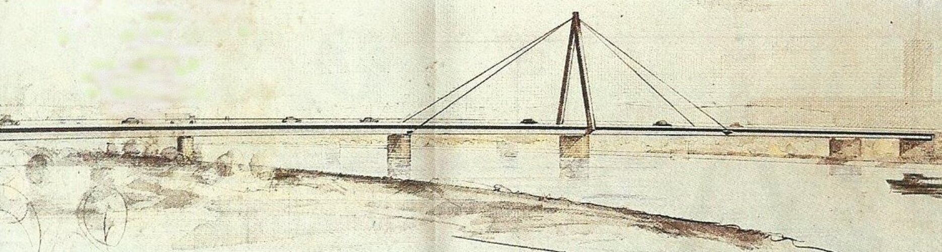 Skulptur Steyregger Donaubrücke