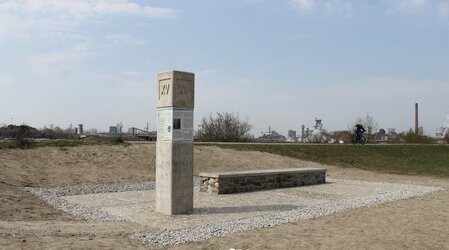 Römischer Meilenstein XV - Limes