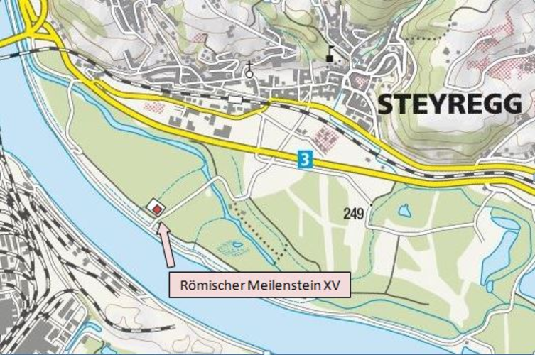 Römischer Meilenstein XV - Limes