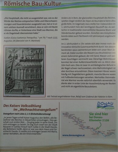 Römischer Meilenstein XV - Limes