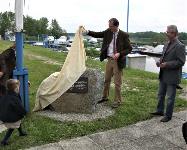 Gedenkstein Altgraf Ing. Niklas Salm - R. - Yachthafen