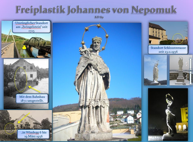 Johannes von Nepomuk - Schlossterrasse