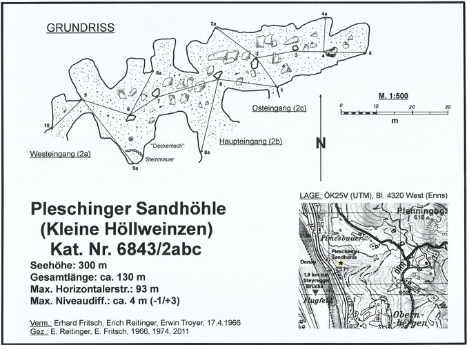 Kleine Steyregger Höhle in Plesching