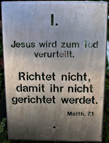 Kreuzweg Steyregg - 01. Station