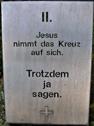 Kreuzweg Steyregg - 02. Station