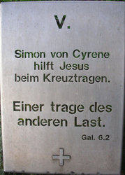 Kreuzweg Steyregg - 05. Station