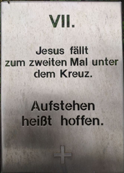 Kreuzweg Steyregg - 07. Station