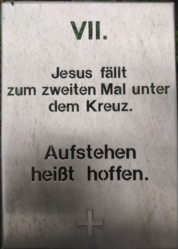 Kreuzweg Steyregg - 07. Station