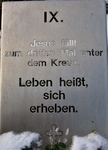 Kreuzweg Steyregg - 09. Station