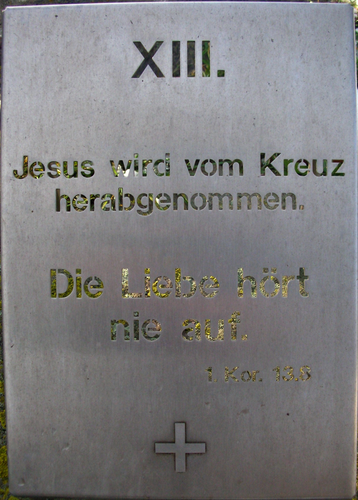 Kreuzweg Steyregg - 13. Station