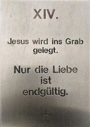 Kreuzweg Steyregg - 14. Station