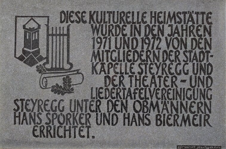 Haus Probelokal Liedertafel - Hausbild