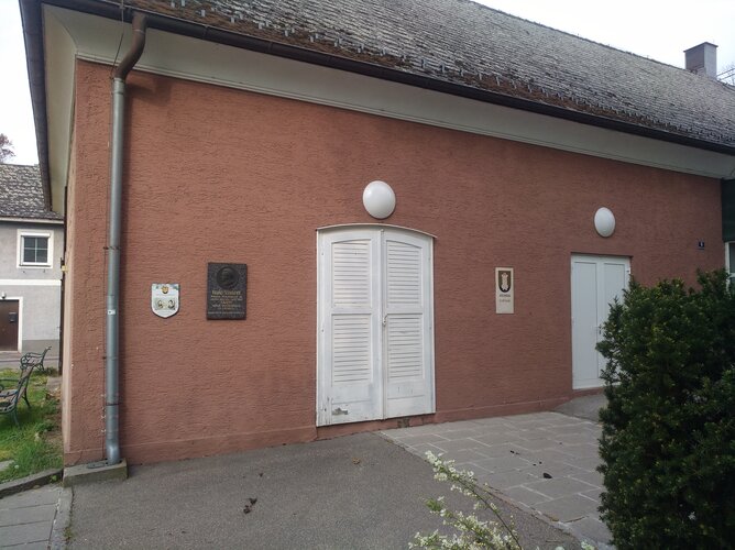 Haus Stadtsaal - Franz Schubert Gedenktafel