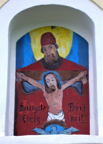 Haus vlg. Kronesberger - Hausnische - Tür nordseitig