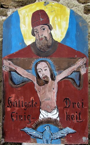 Haus vlg. Kronesberger - Hausnische - Tür nordseitig