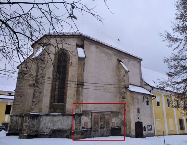 Klosterkirche Pulgarn 05 - Gedenktafel Augustiner Chorherren