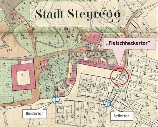 Historischer Erlebnisweg - (10) Fleischhackertor