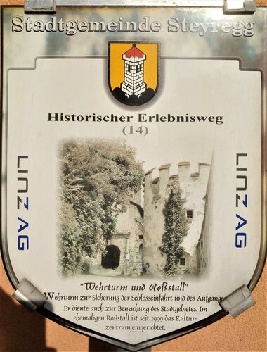 Historischer Erlebnisweg - (14) Wehrturm und Roßstall