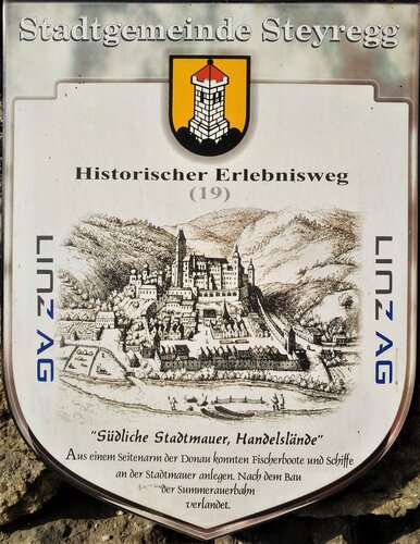 Historischer Erlebnisweg - (19) Südliche Stadtmauer, Handelslände