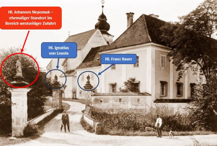 Hl. Johannes Nepomuk - Kloster Pulgarn