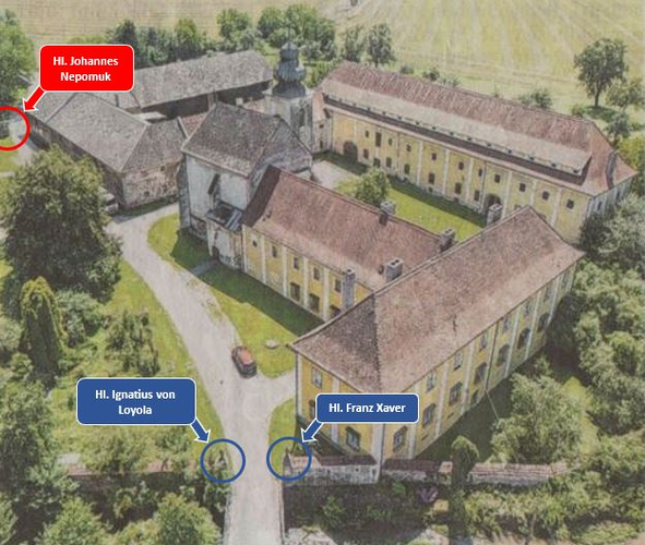 Hl. Johannes Nepomuk - Kloster Pulgarn