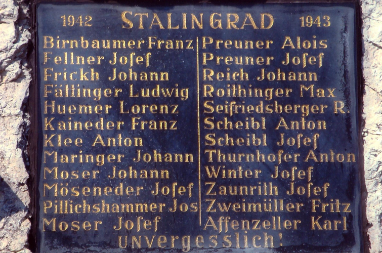 Stalingrad - Denkmal