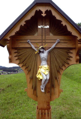 Kreuz auf der Gstöttenbauerhöhe