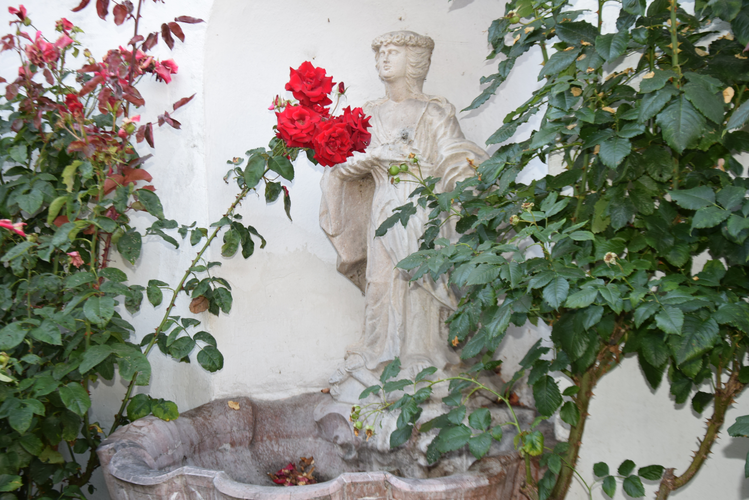 Heimathaus-Marienstatue