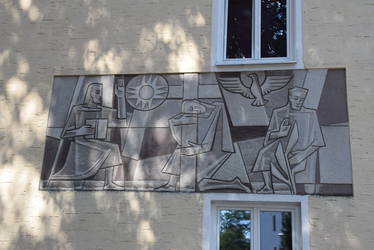 Evang. Pfarrgemeinde-Sgraffito