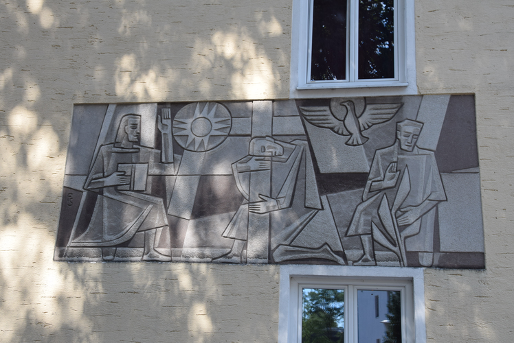 Evang. Pfarrgemeinde-Sgraffito