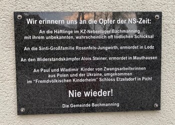 Gedenktafel NS - Opfer