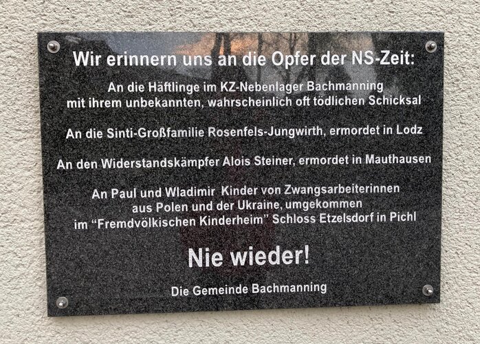 Gedenktafel NS - Opfer