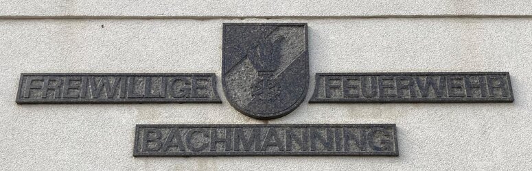 Feuerwehrhaus - Beschriftung 